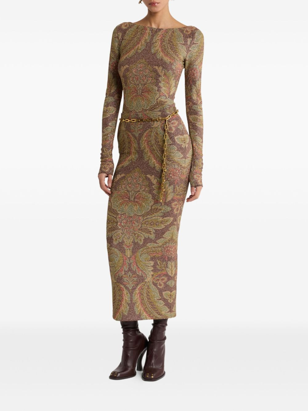 paisley glitter top - 2