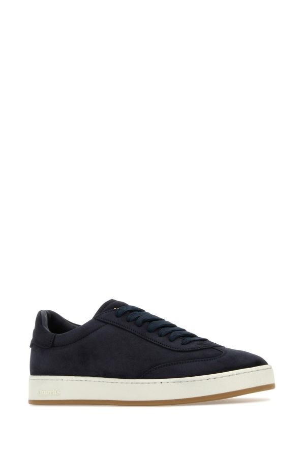 Church's Church's Woman Midnight Blue Suede Sneakers