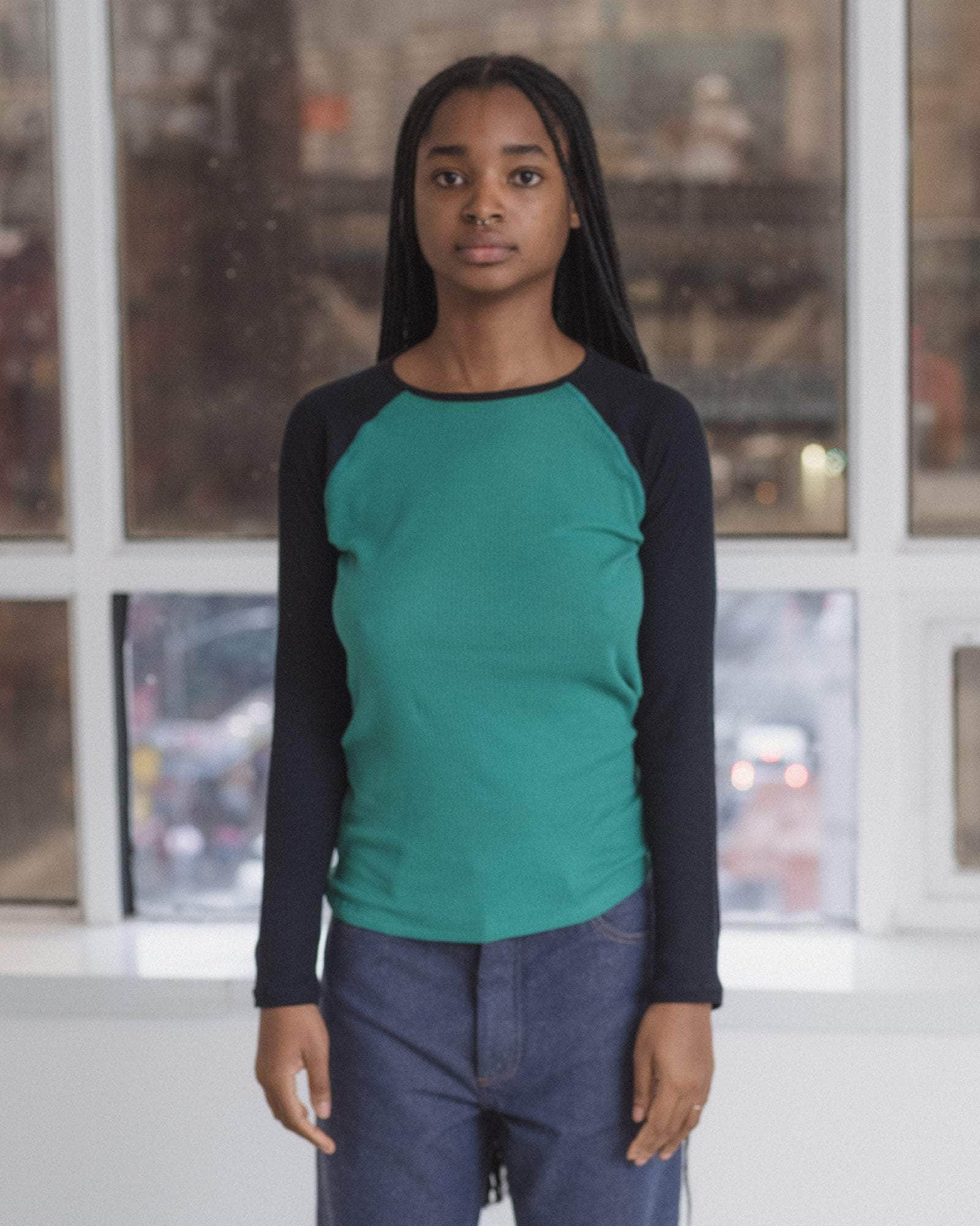 Gene Long Sleeve Tee - Fine Organic Cotton Rib - 2