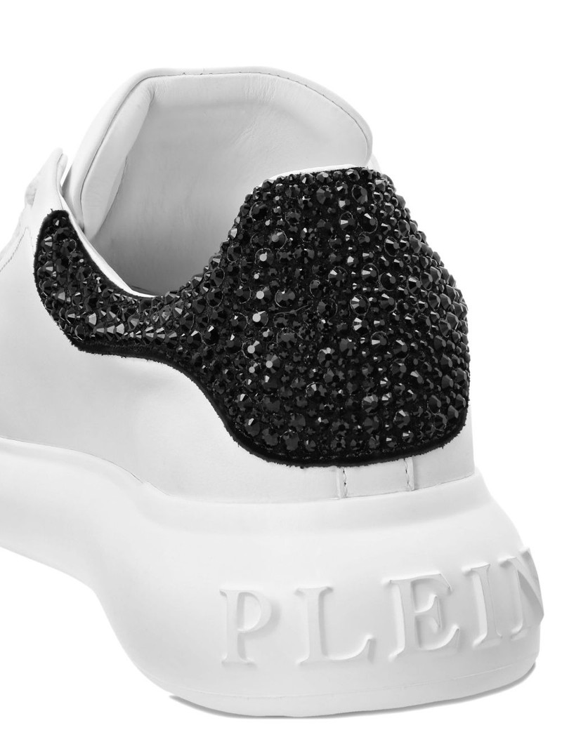 Mix Strass crystal-embellished platform sneakers 3