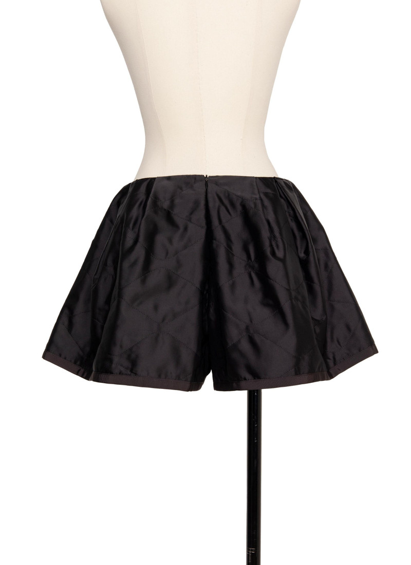 Satin Quilted Shorts 3