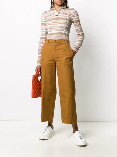 KENZO cropped straight-leg trousers outlook