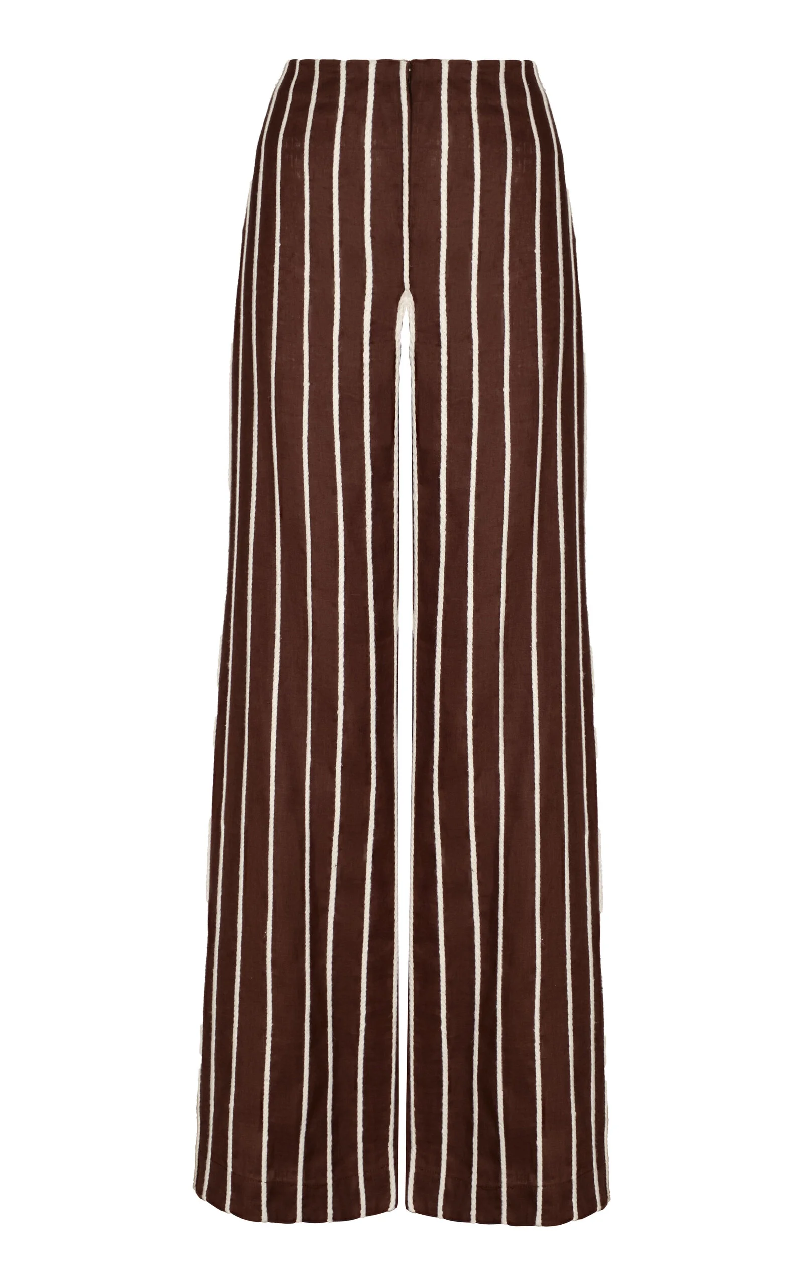 Tuyo Linen Wide-Leg Pants brown - 1