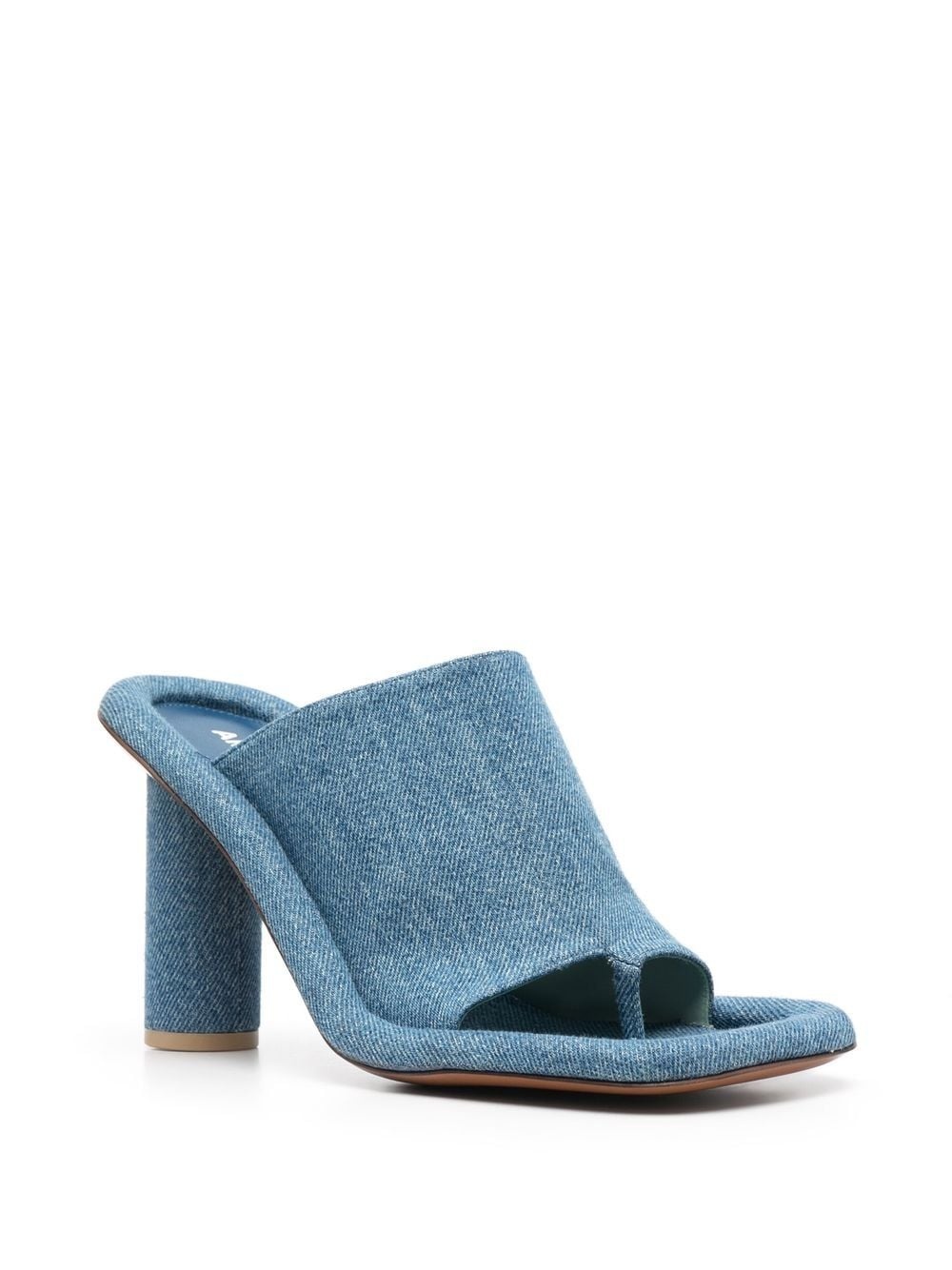 Cushion denim-lined mule - 2