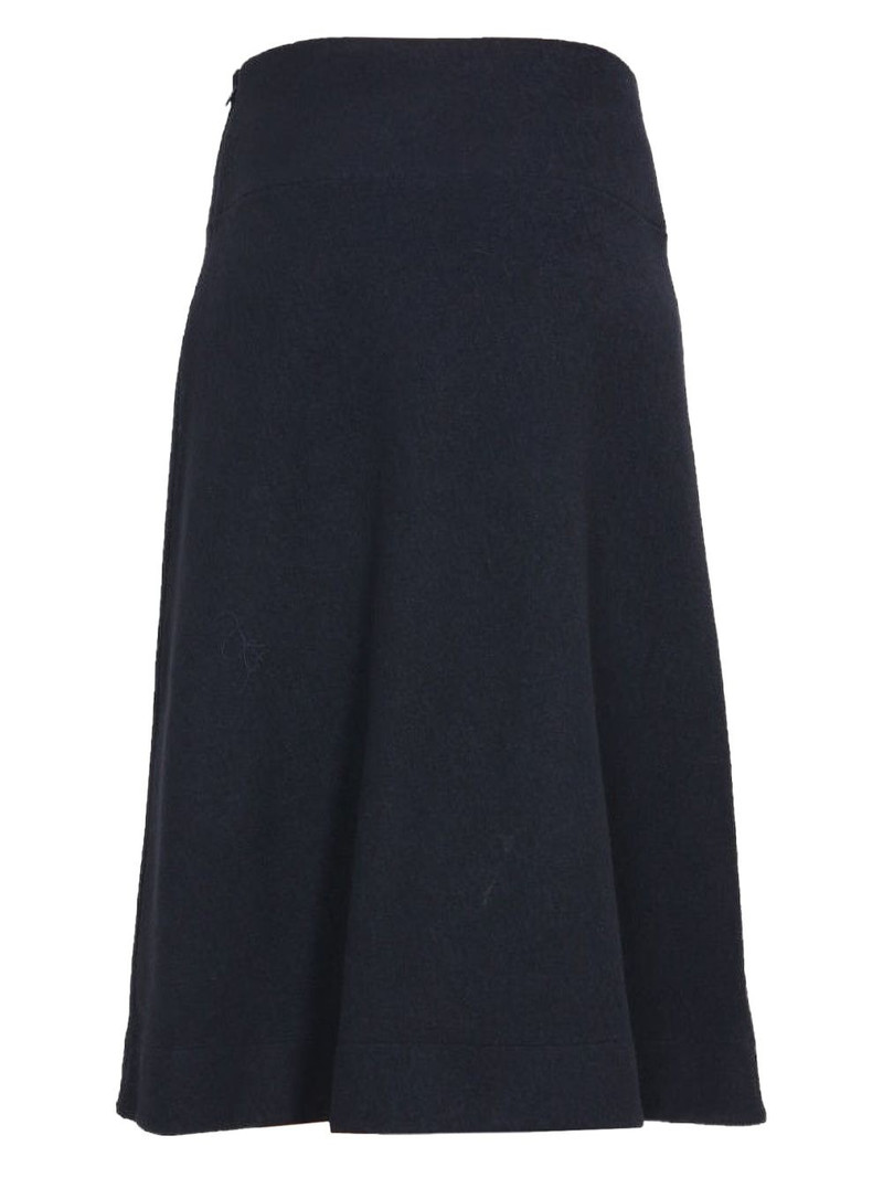 zip-fastening midi skirt 4