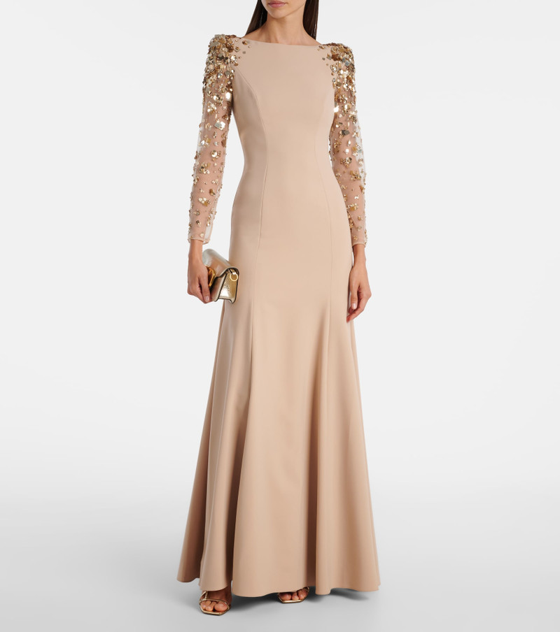 JENNY PACKHAM Sylvia embellished gown outlook