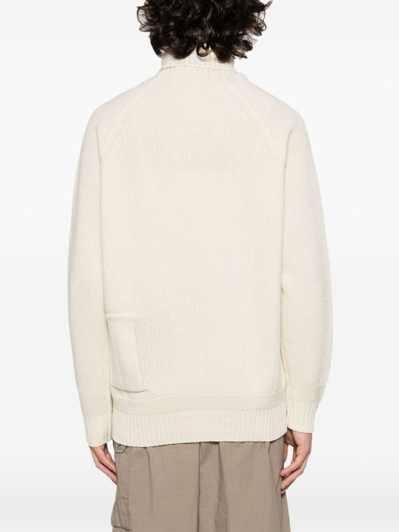 roll-neck wool jumper 4