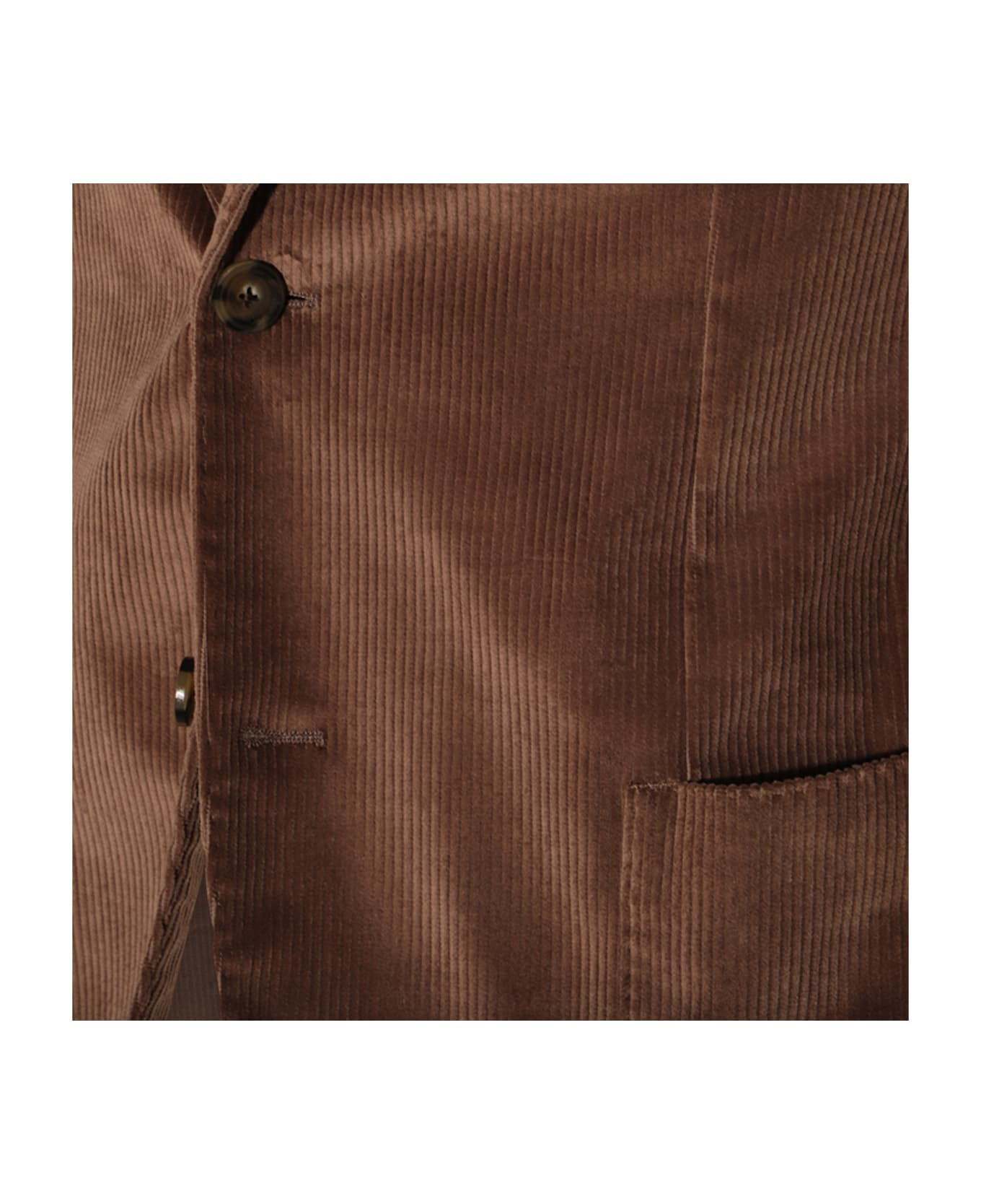 Brown Cotton Suit - 5