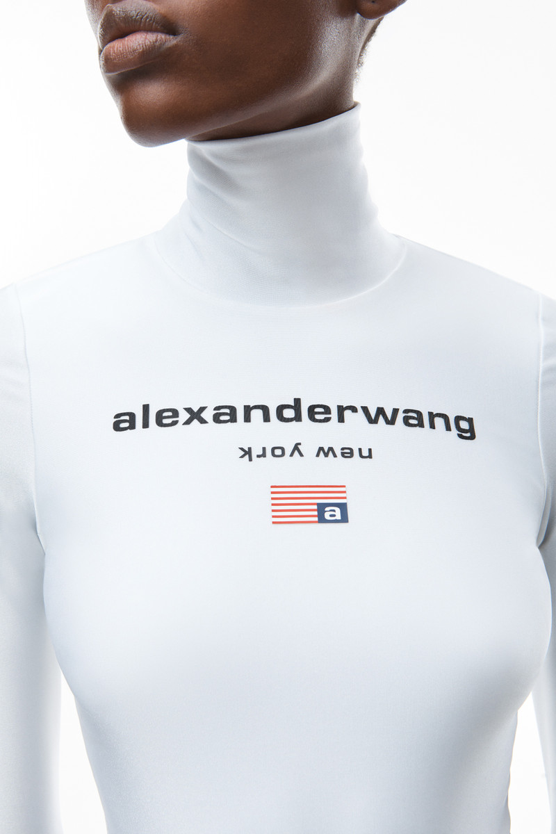 TURTLENECK BODYSUIT IN ACTIVE STRETCH 3