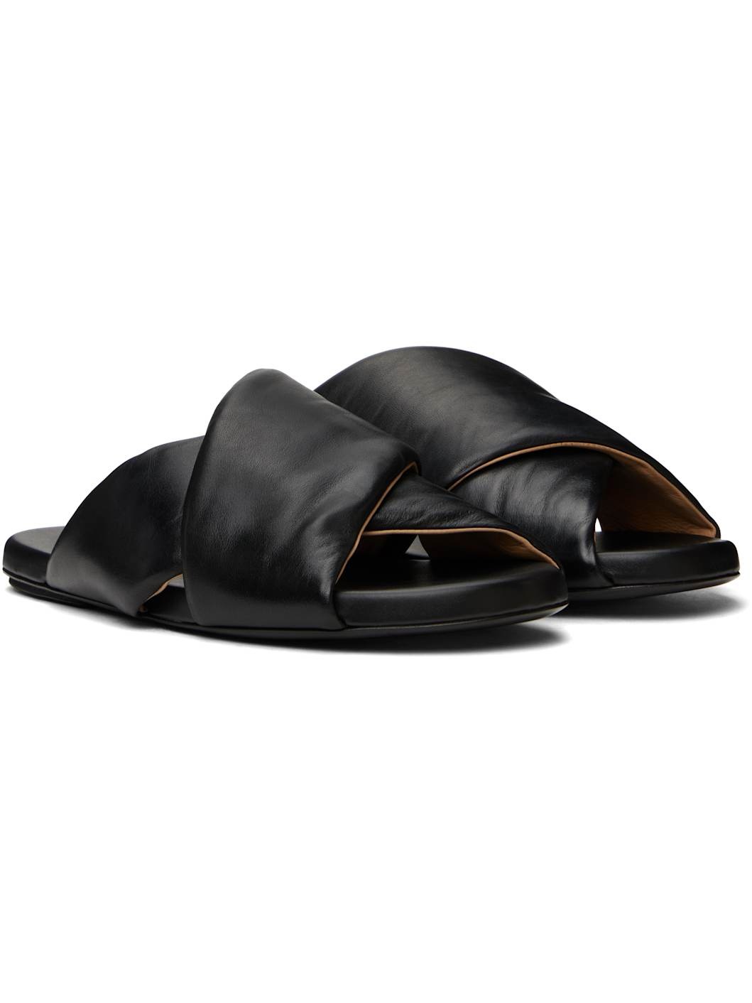 SSENSE Exclusive Black Spanciata Sandals - 4