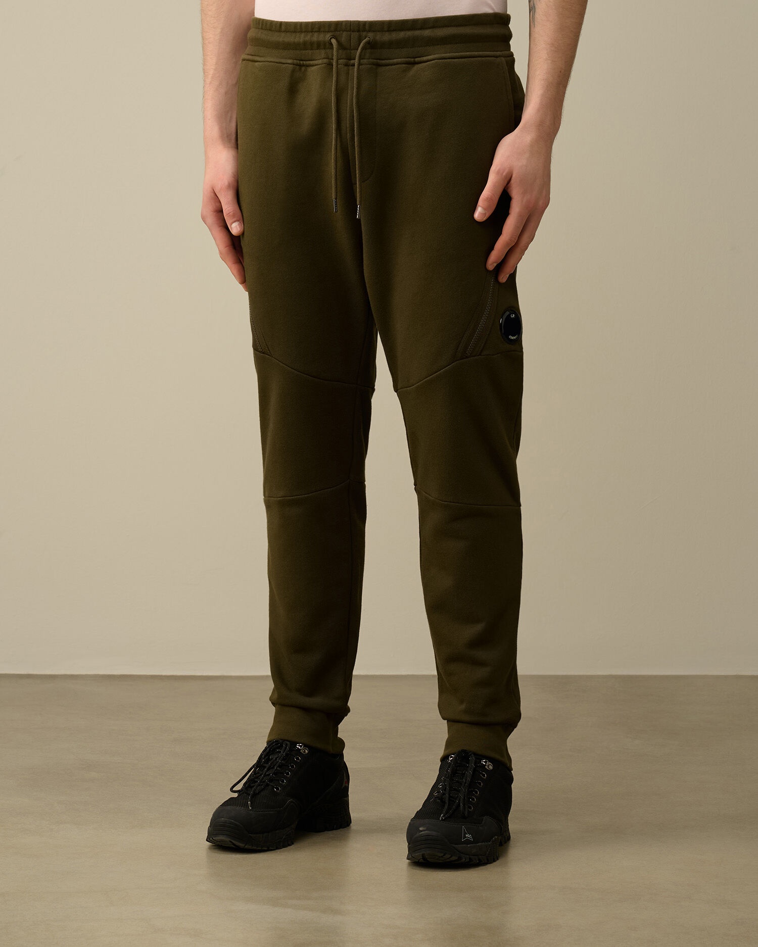 Diagonal Raised Fleece Sweatpants - 2