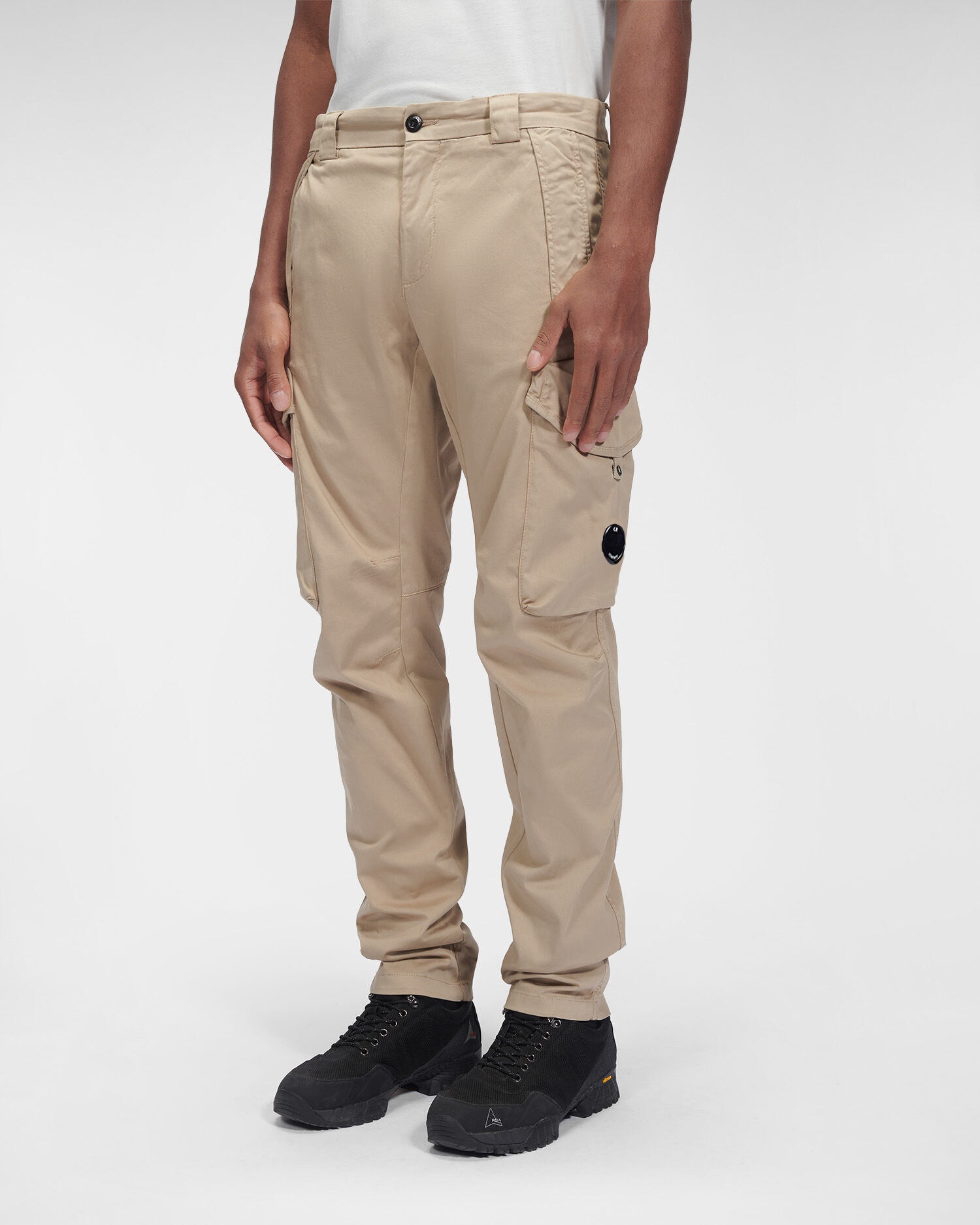 Stretch Sateen Ergonomic Fit Cargo Pants - 2