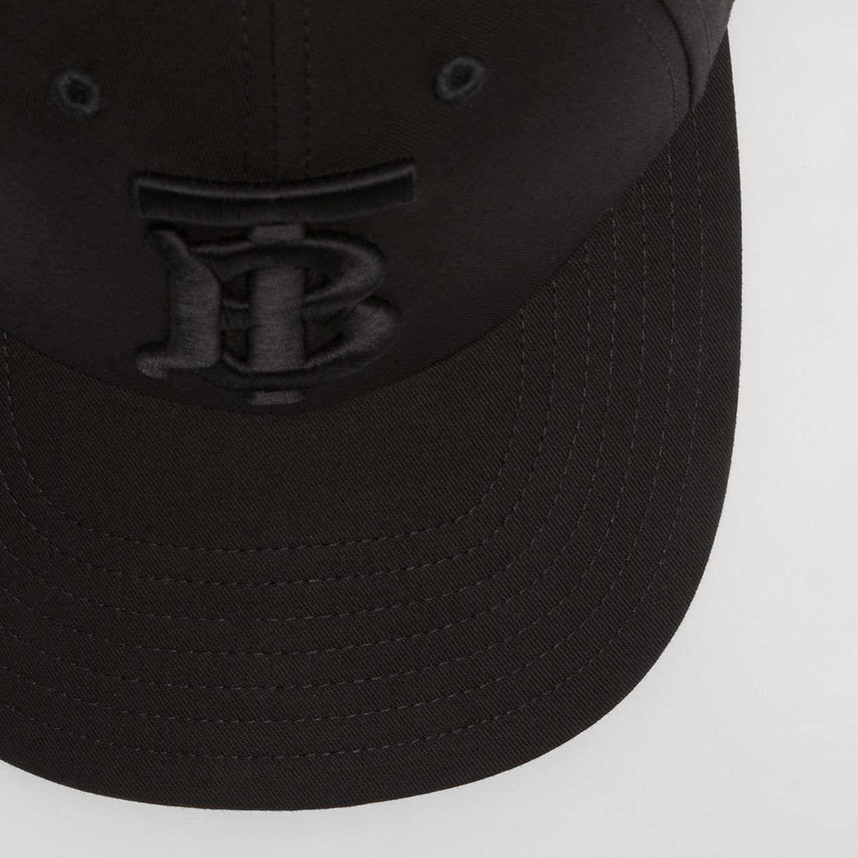 Monogram Motif Cotton Gabardine Baseball Cap - 7