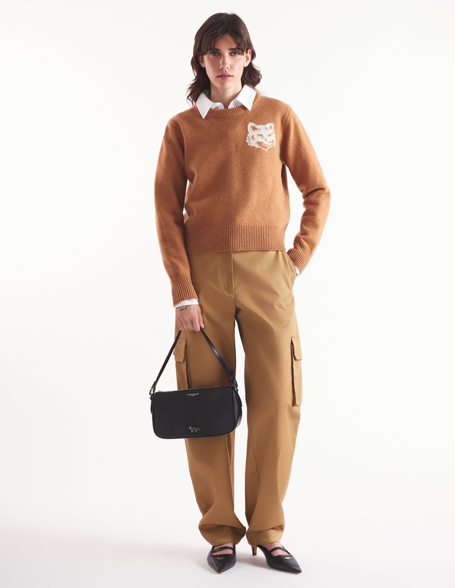 FOX HEAD INTARSIA REGULAR JUMPER - 2