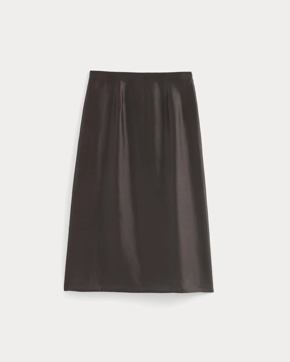 MIDI SKIRT IN COTTON-SILK ORGANZA - 1