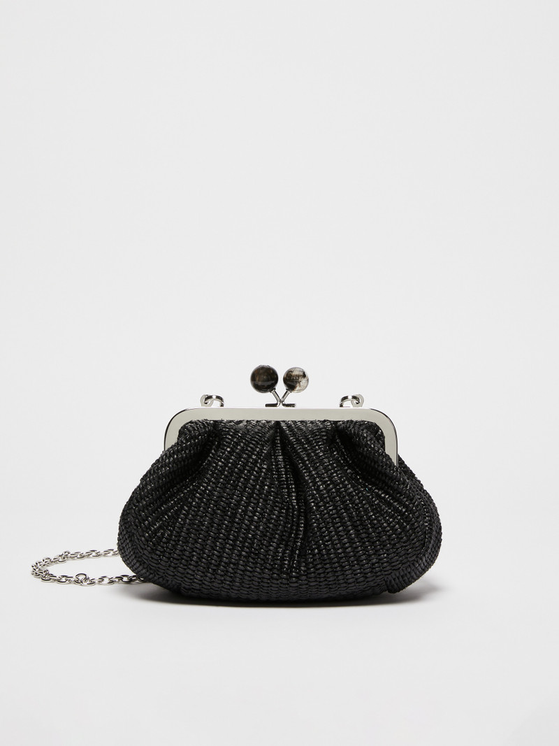 PALMAS Small raffia-look Pasticcino Bag 1