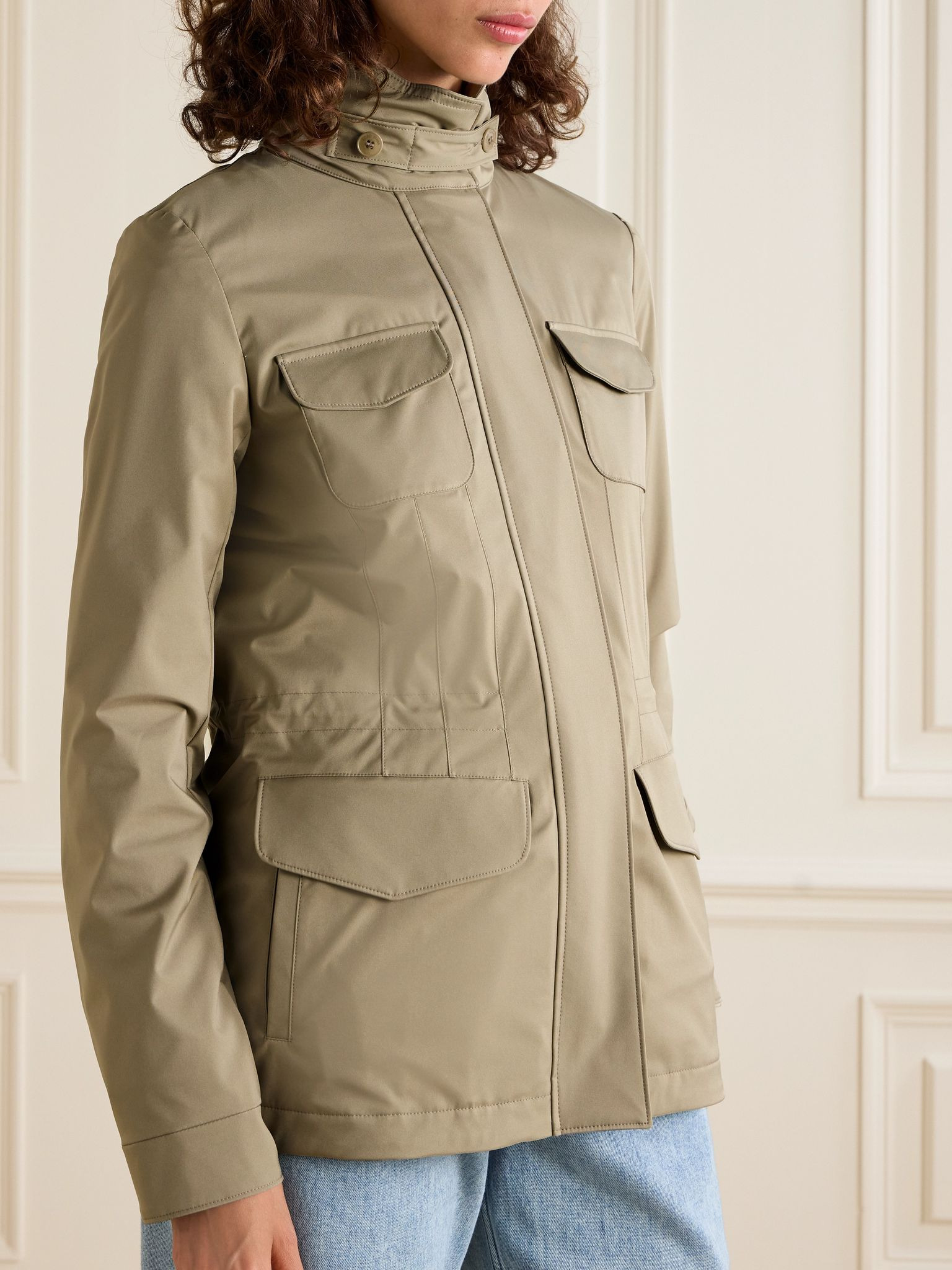 Traveller shell jacket Beige - 3