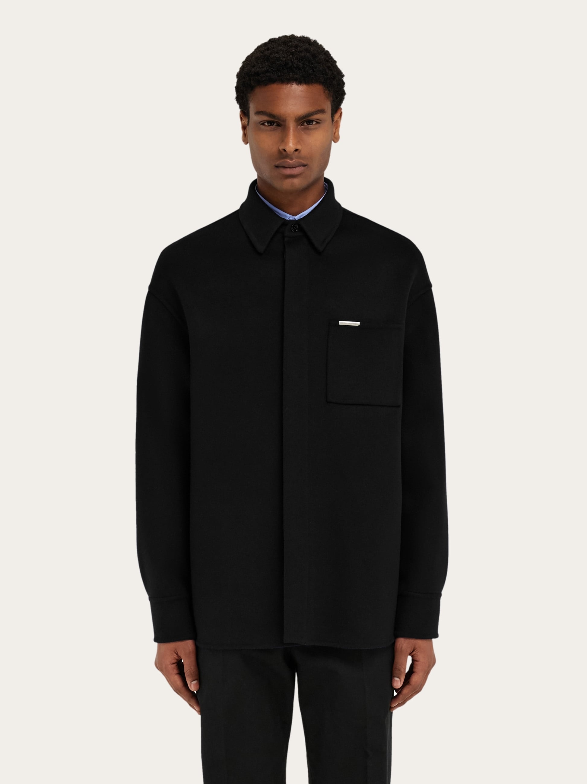 Cashmere-blend overshirt - 2