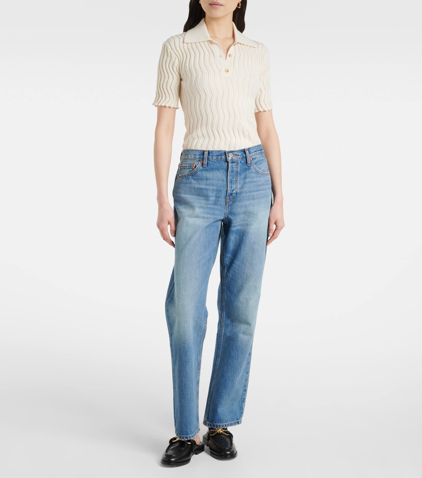 The Standard mid-rise straight jeans - 7