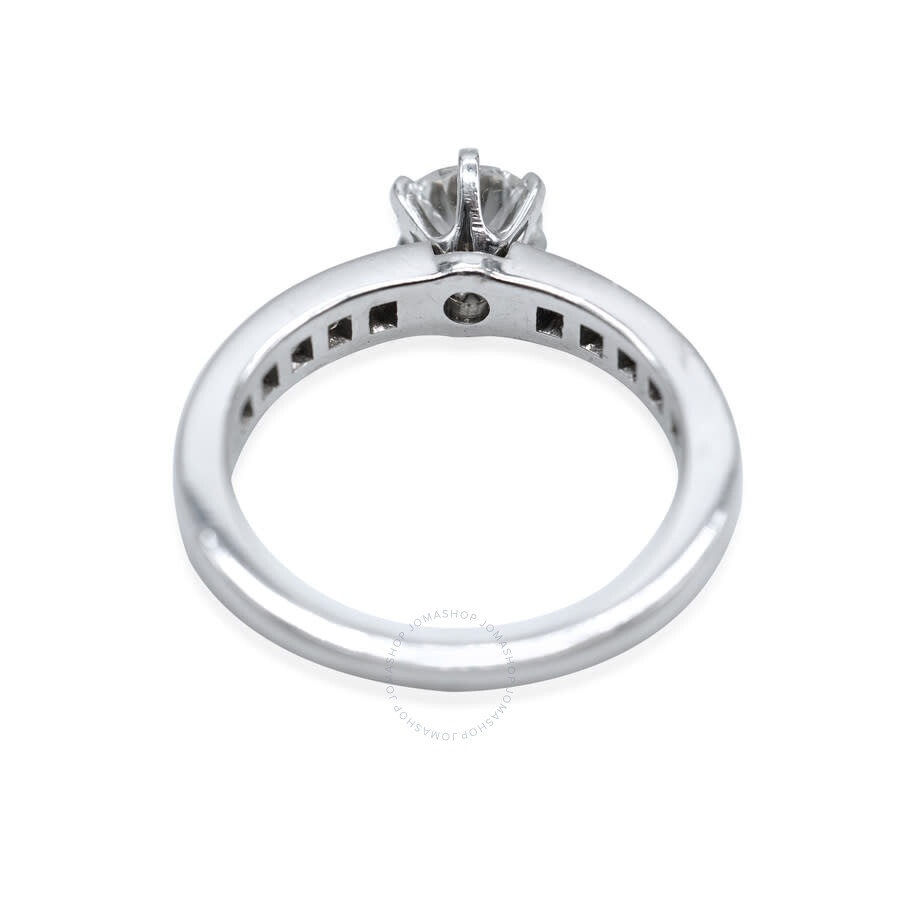 Pre-Owned Tiffany & Co. Diamond Engagement Ring in Platinum G VVS1 1.05 CTW - 3
