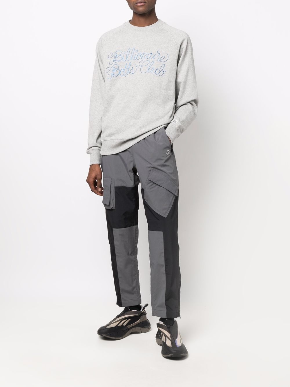 Panelled-Shell track pants - 2