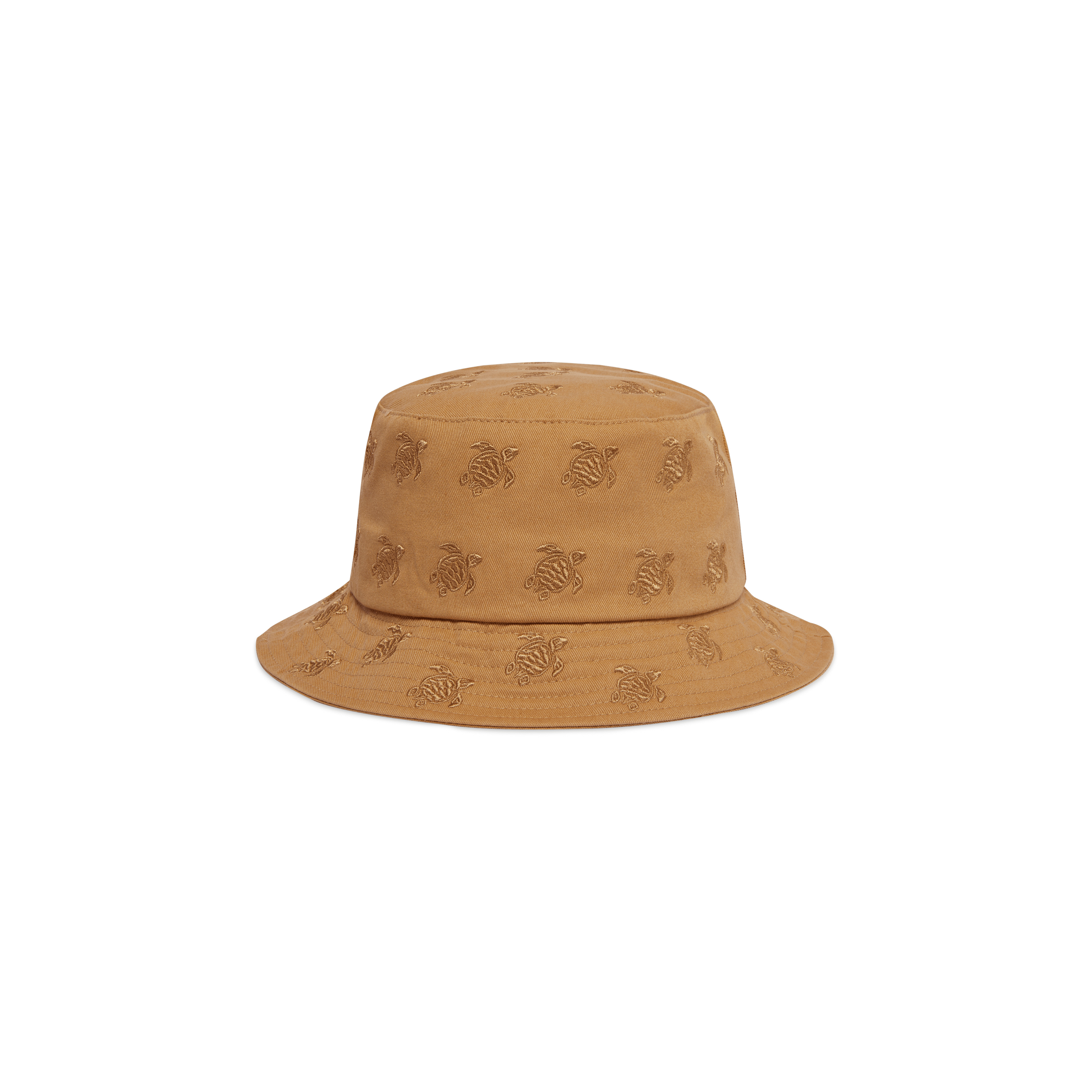 Embroidered Bucket Hat Turtles All Over - 2