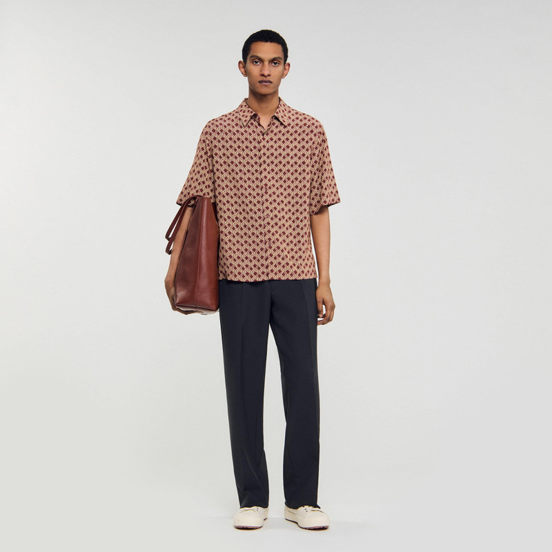 Sandro ROPE PRINT SHIRT outlook