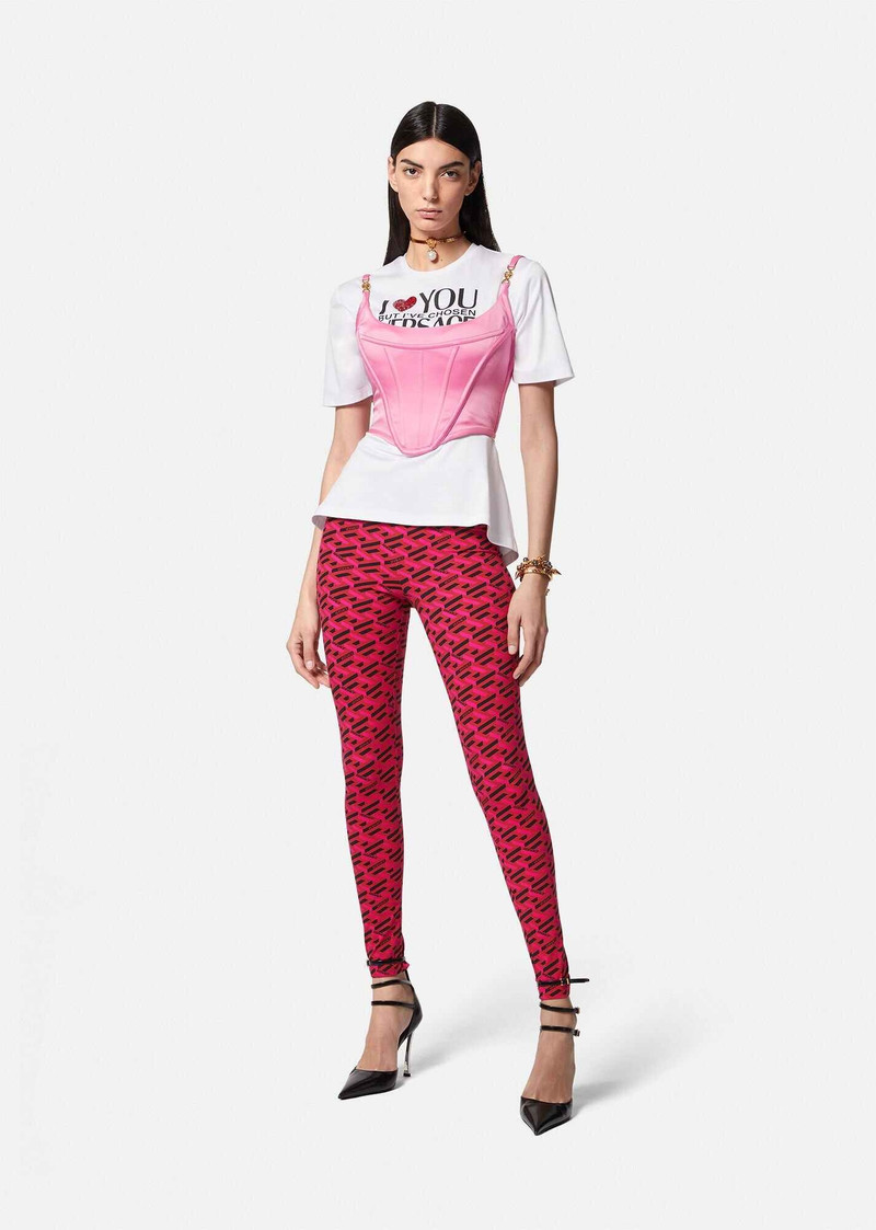 VERSACE La Greca Leggings outlook
