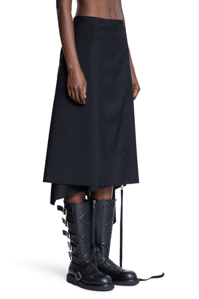 Ann Demeulemeester Ylva-Midi-Wrap-Skirt outlook