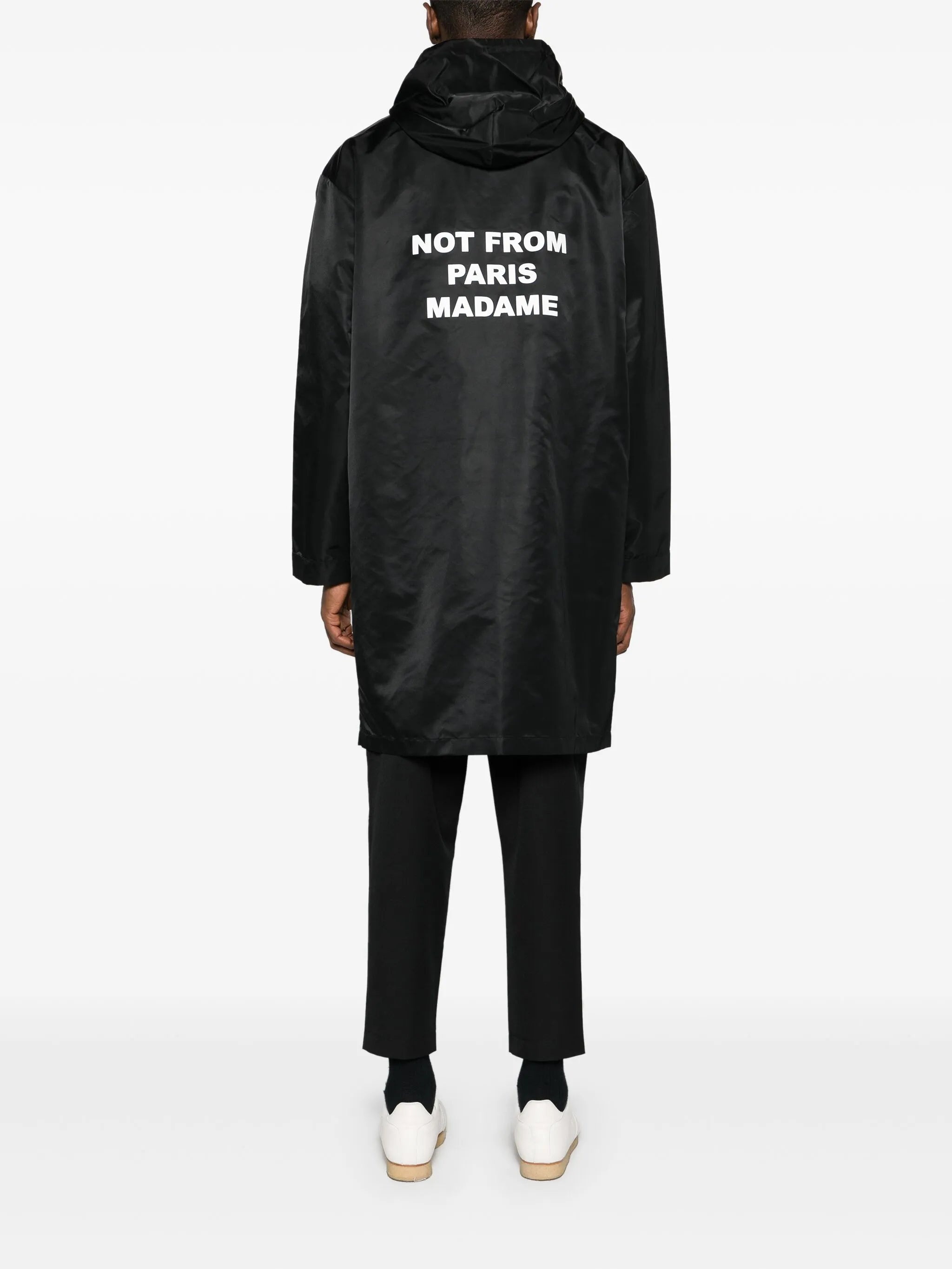 Drole De Monsieur Press-stud Hooded Parka - 4