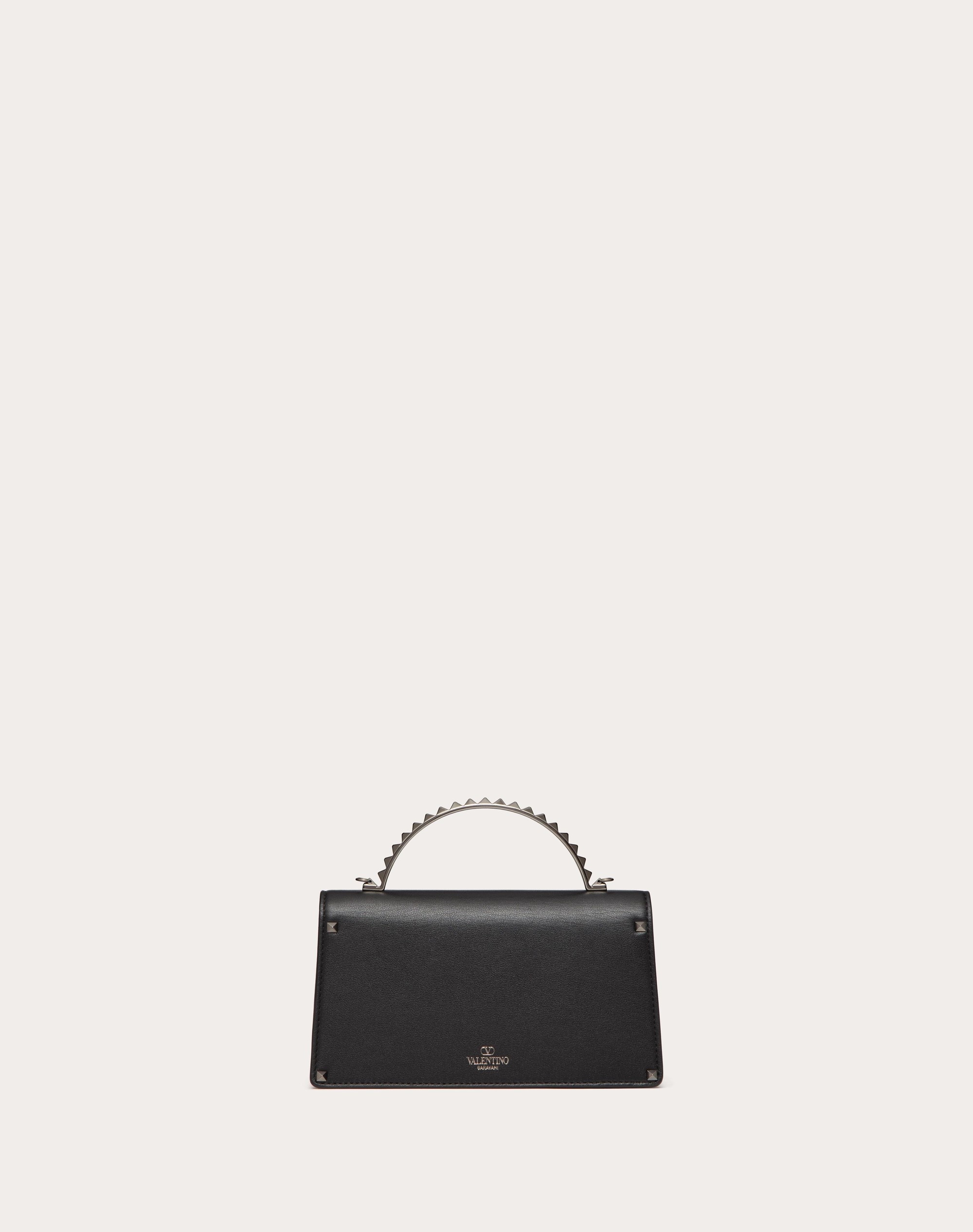 MINI ROCKSTUD CALFSKIN HANDBAG - 4