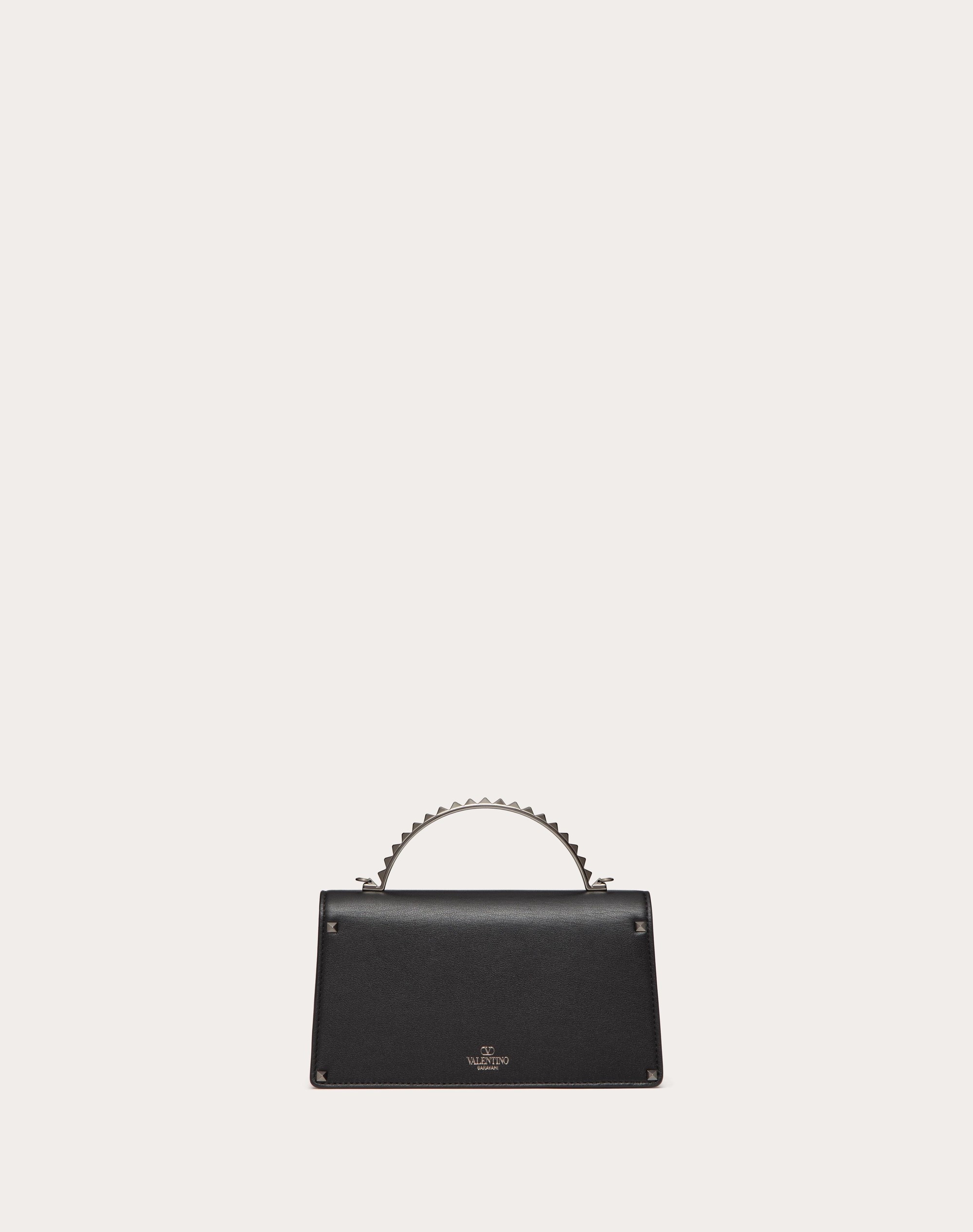 MINI ROCKSTUD CALFSKIN HANDBAG - 3