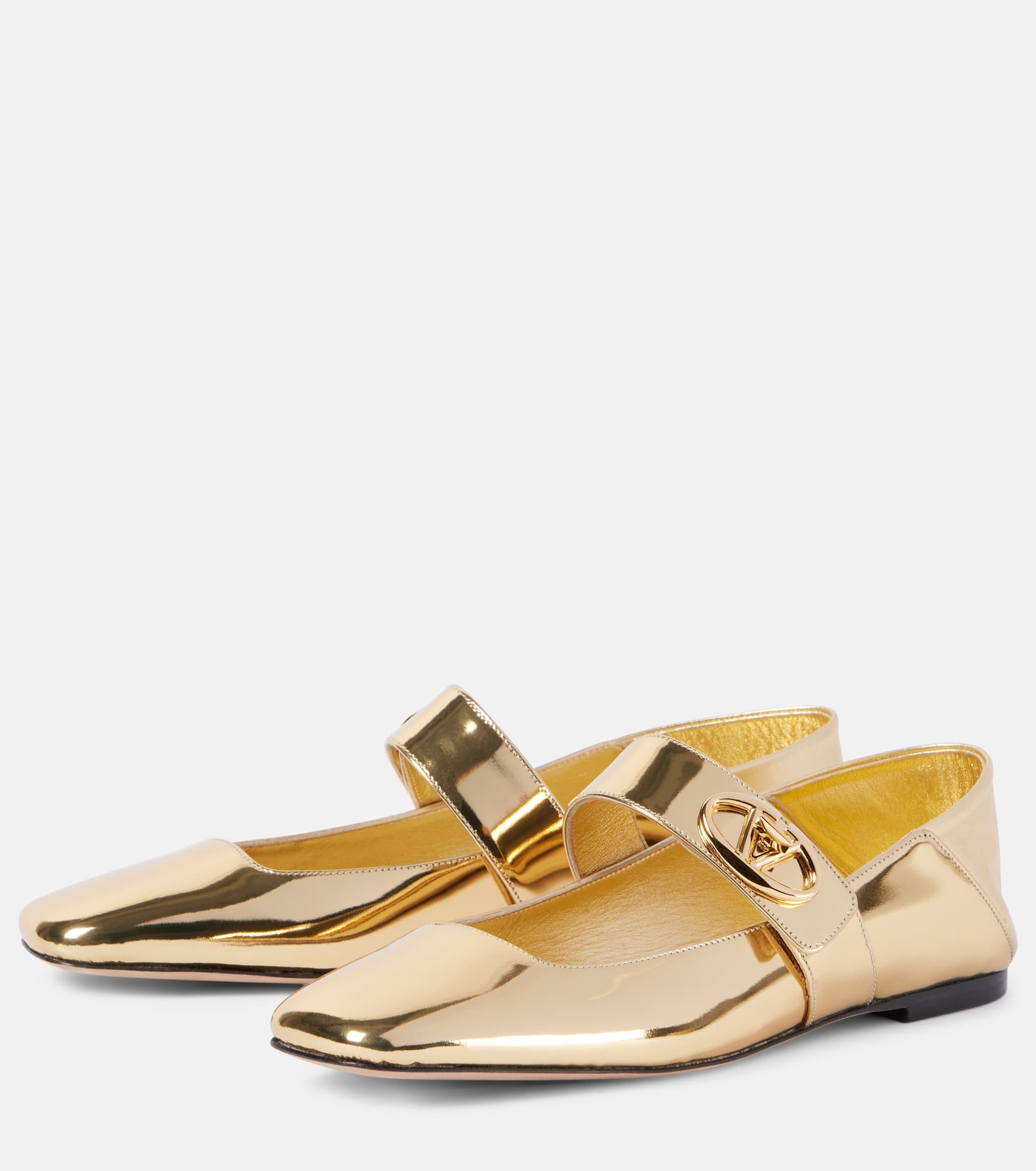 VLogo Locker Mary Jane flats - 5