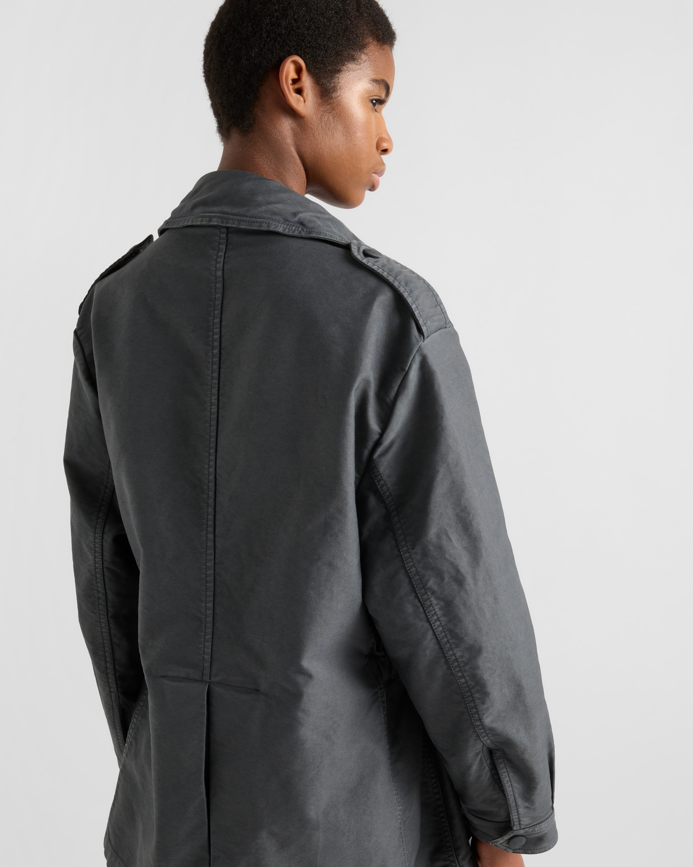 Old cotton safari jacket - 6