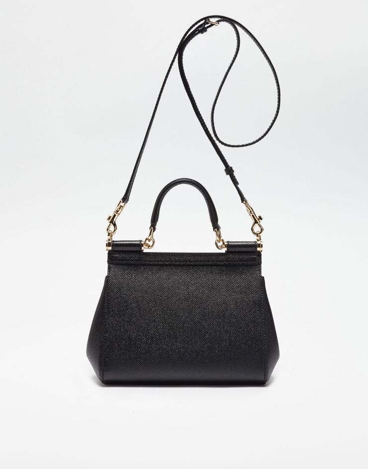 Small dauphine leather Sicily bag - 4