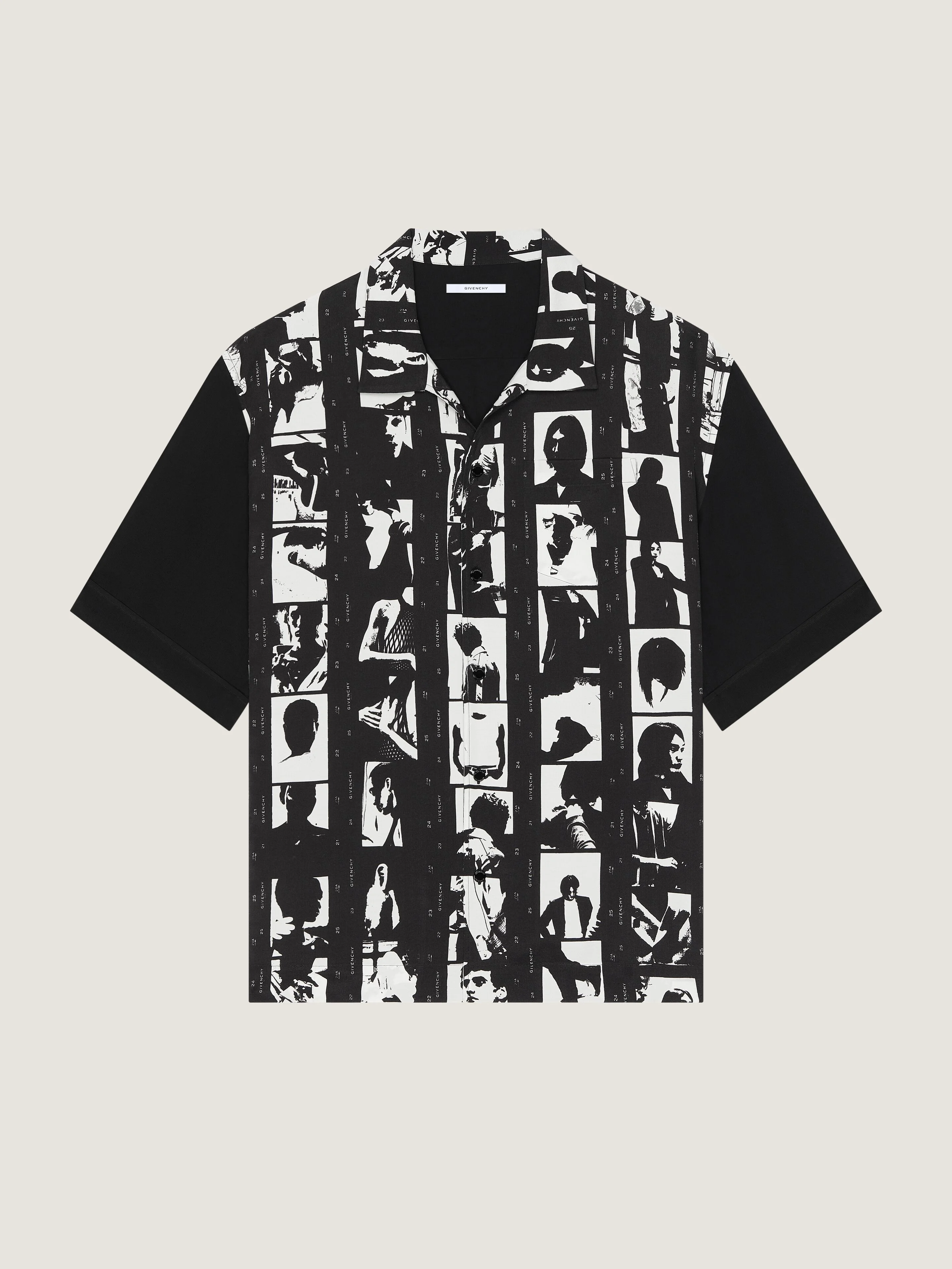 SHIRT WITH PHOTOGRAPHIC NEGATIVE PRINT - 1