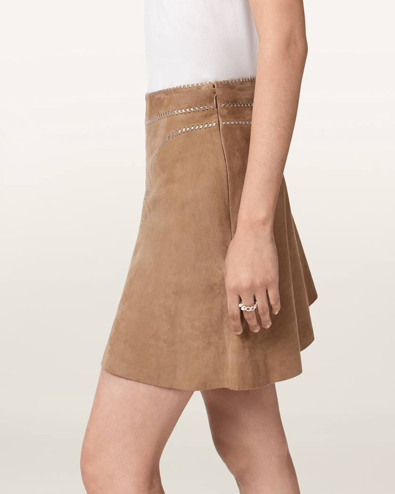 CLARA WHIP SUEDE MINI SKIRT 5