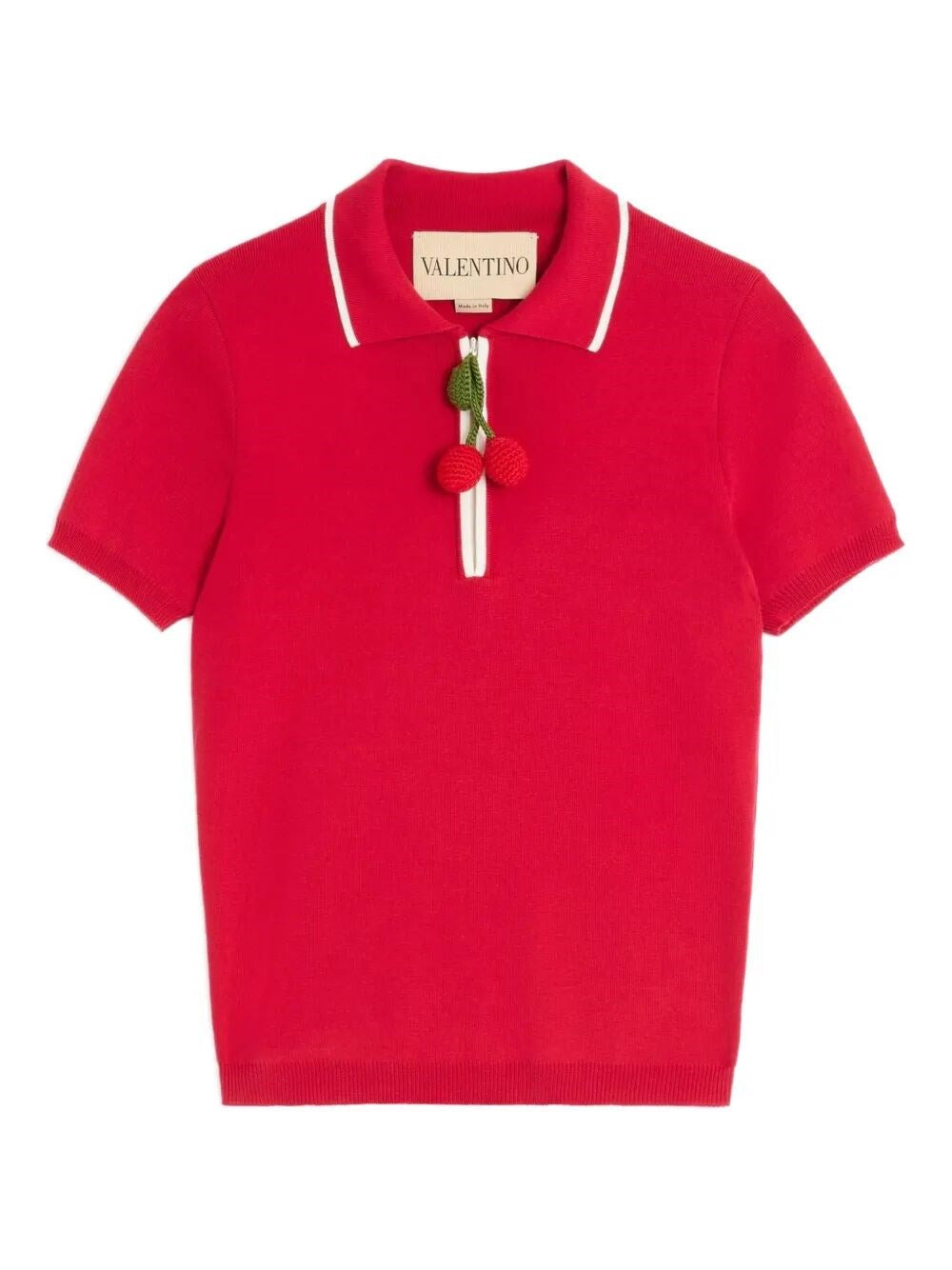 Valentino Garavani Women Embroidered Cherry Sweater - 1