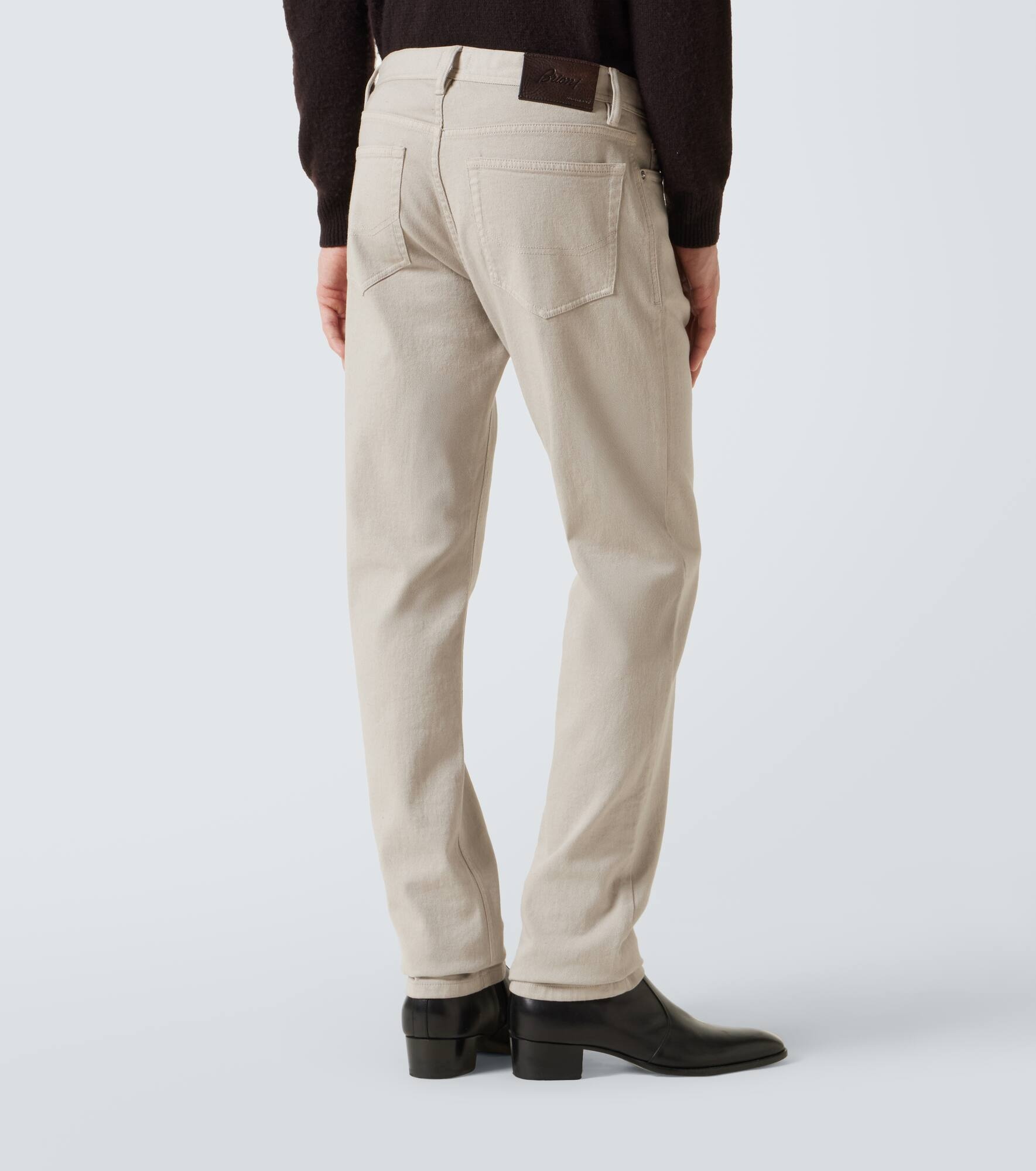 Mid-rise slim jeans - 4