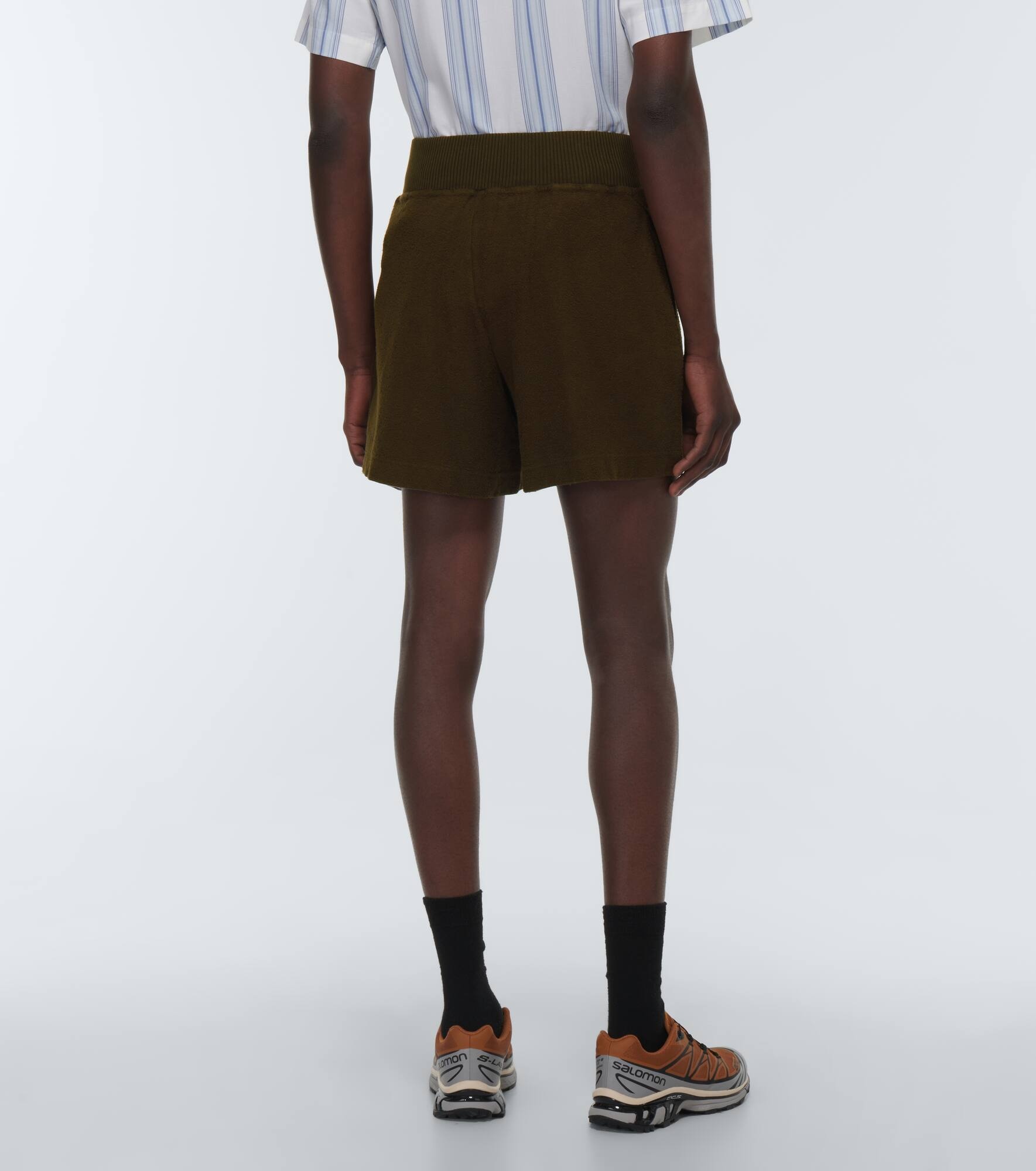 Cotton jersey shorts - 4