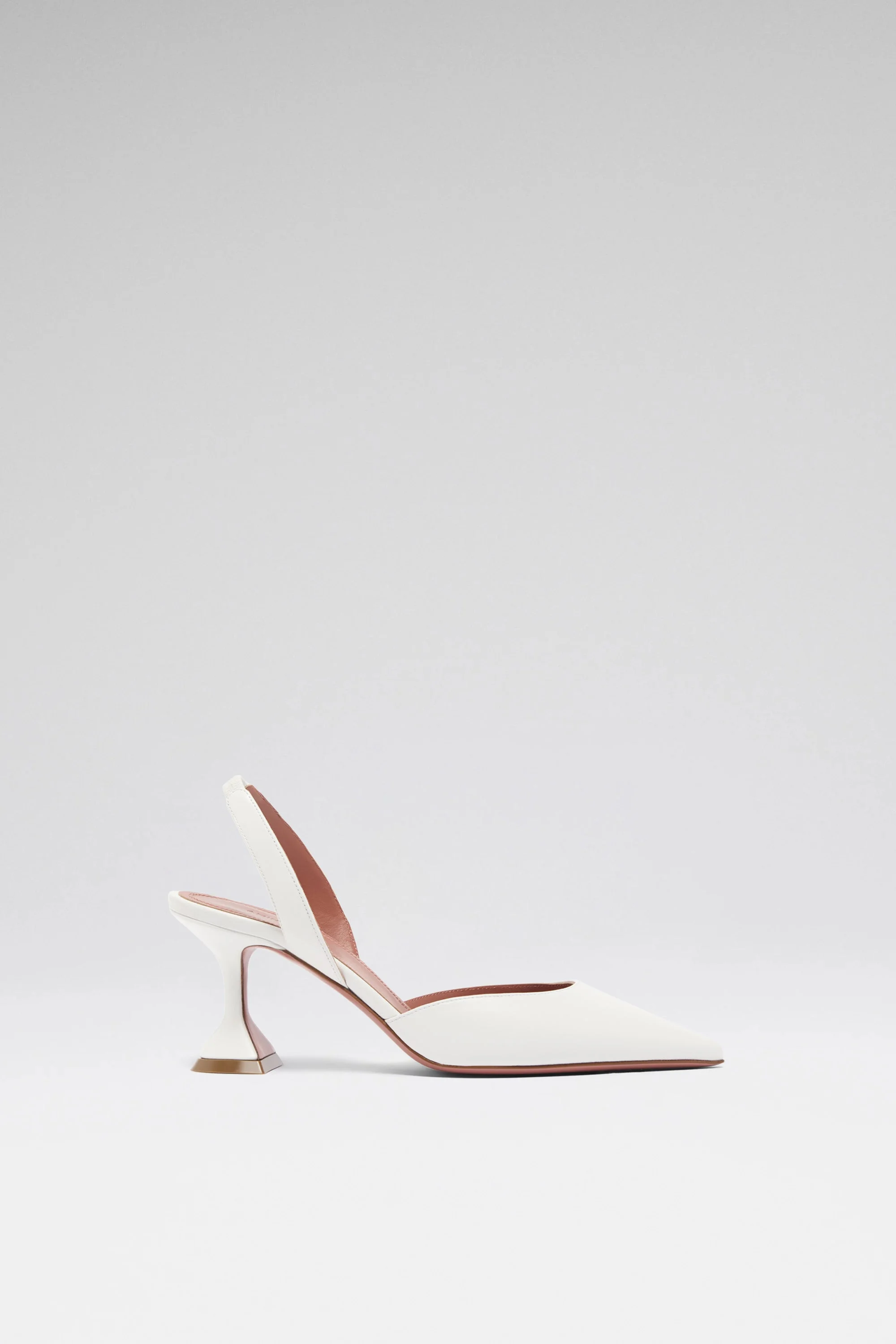 HOLLI SLING 70 WHITE NAPPA - 1