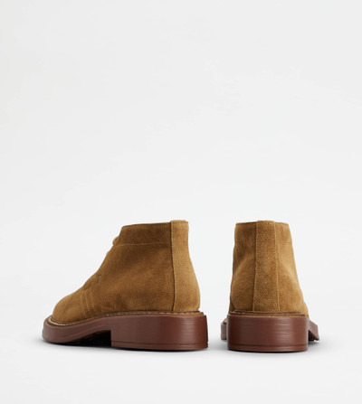 Tod's DESERT BOOTS IN SUEDE - BROWN outlook