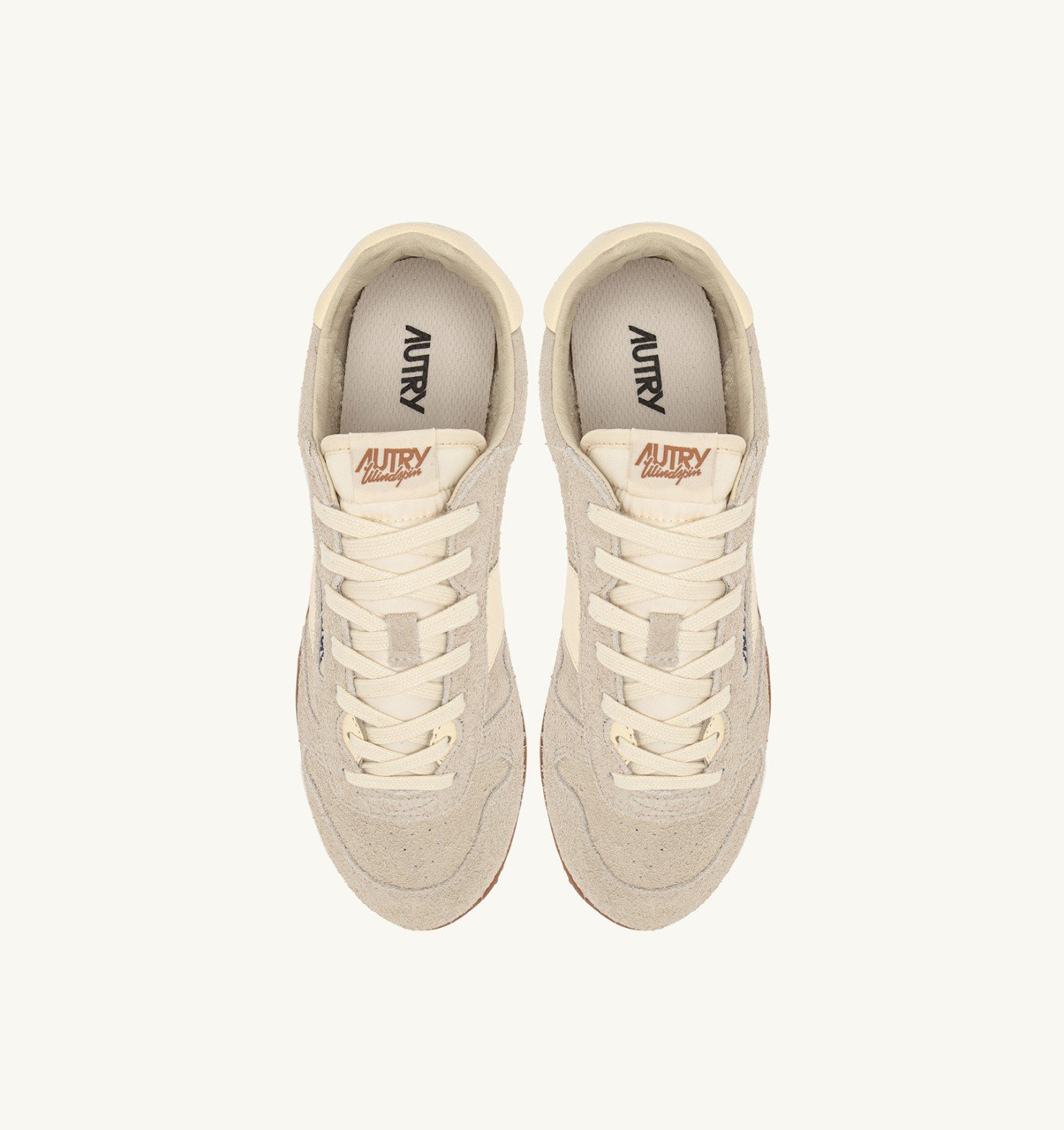 SNEAKERS WINDSPIN IN SUEDE AND LEATHER COLOR WIFE AND RUTABAGA - 5
