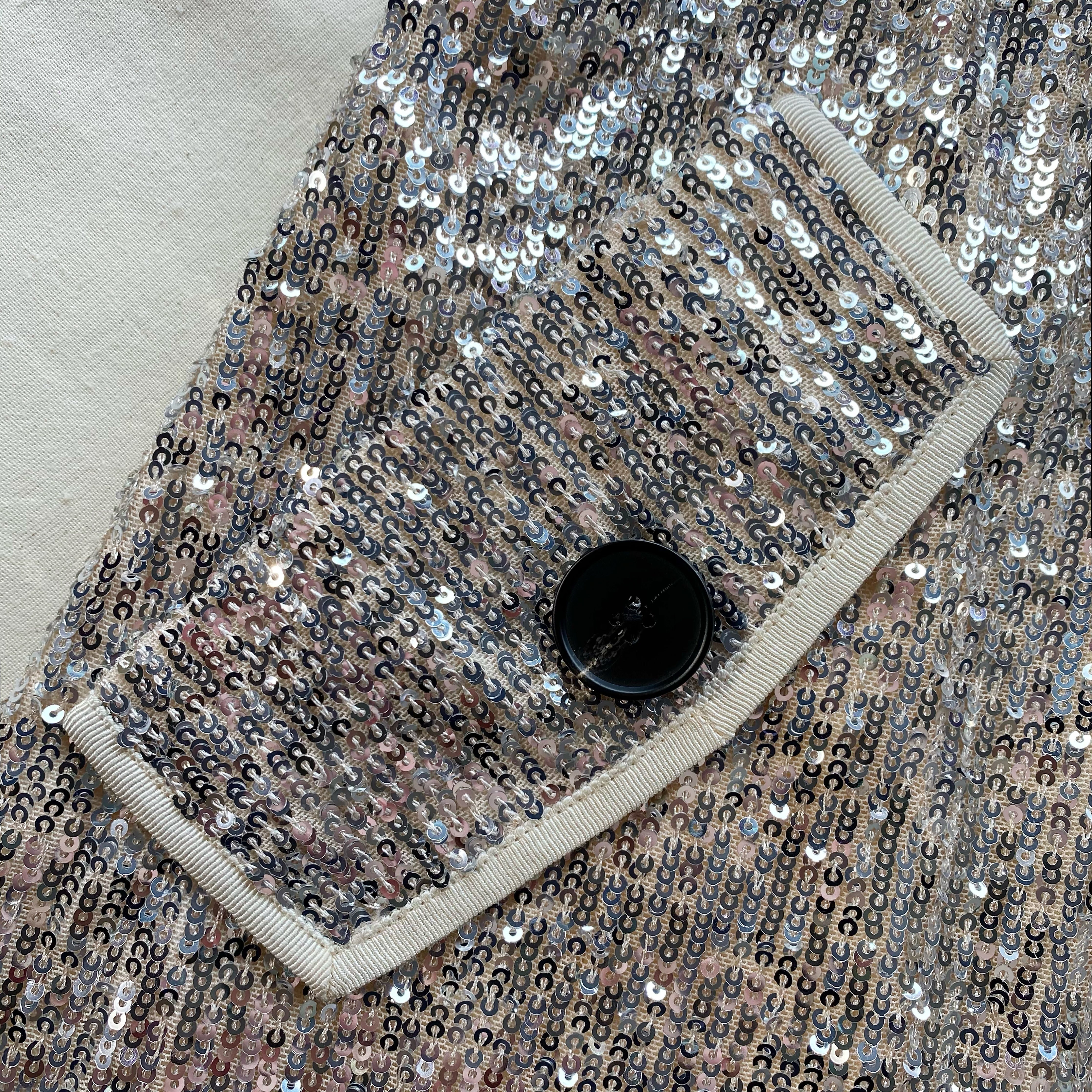 Stretch Sequin Coat - 5
