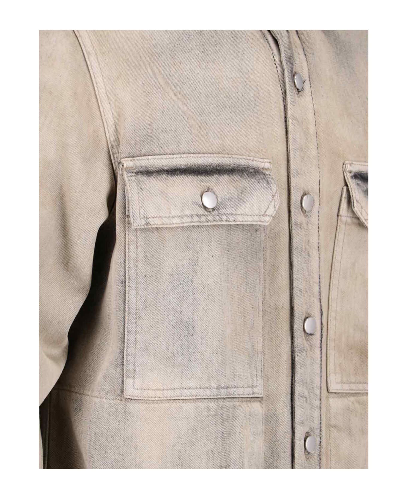 Denim Shirt 'mineral Fringed' - 3