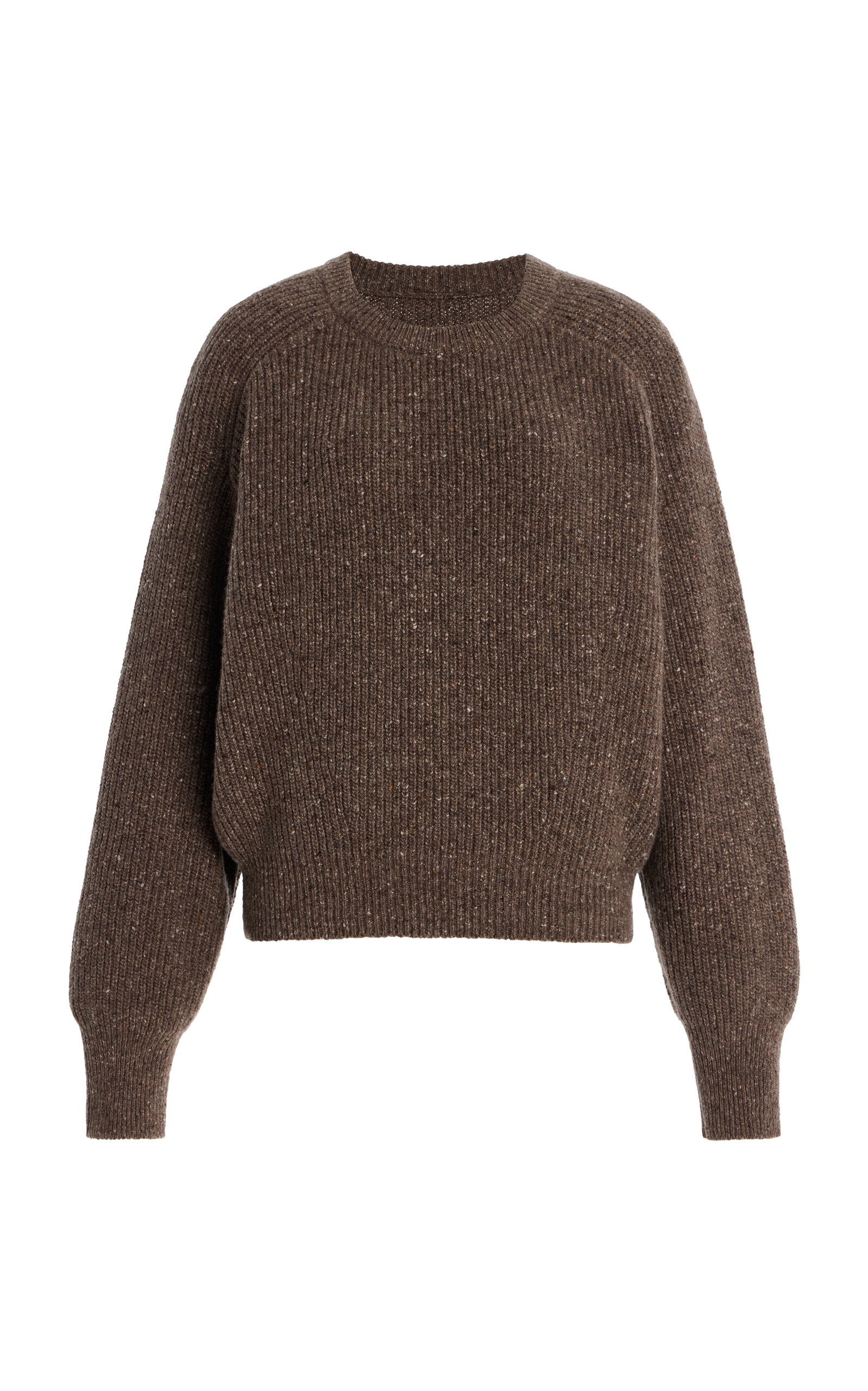Florence Cinch Wool Sweater brown - 1