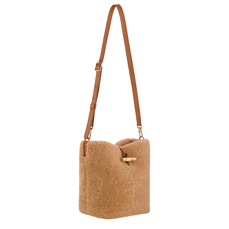 Le Roseau Crossbody bag Camel - Leather 3