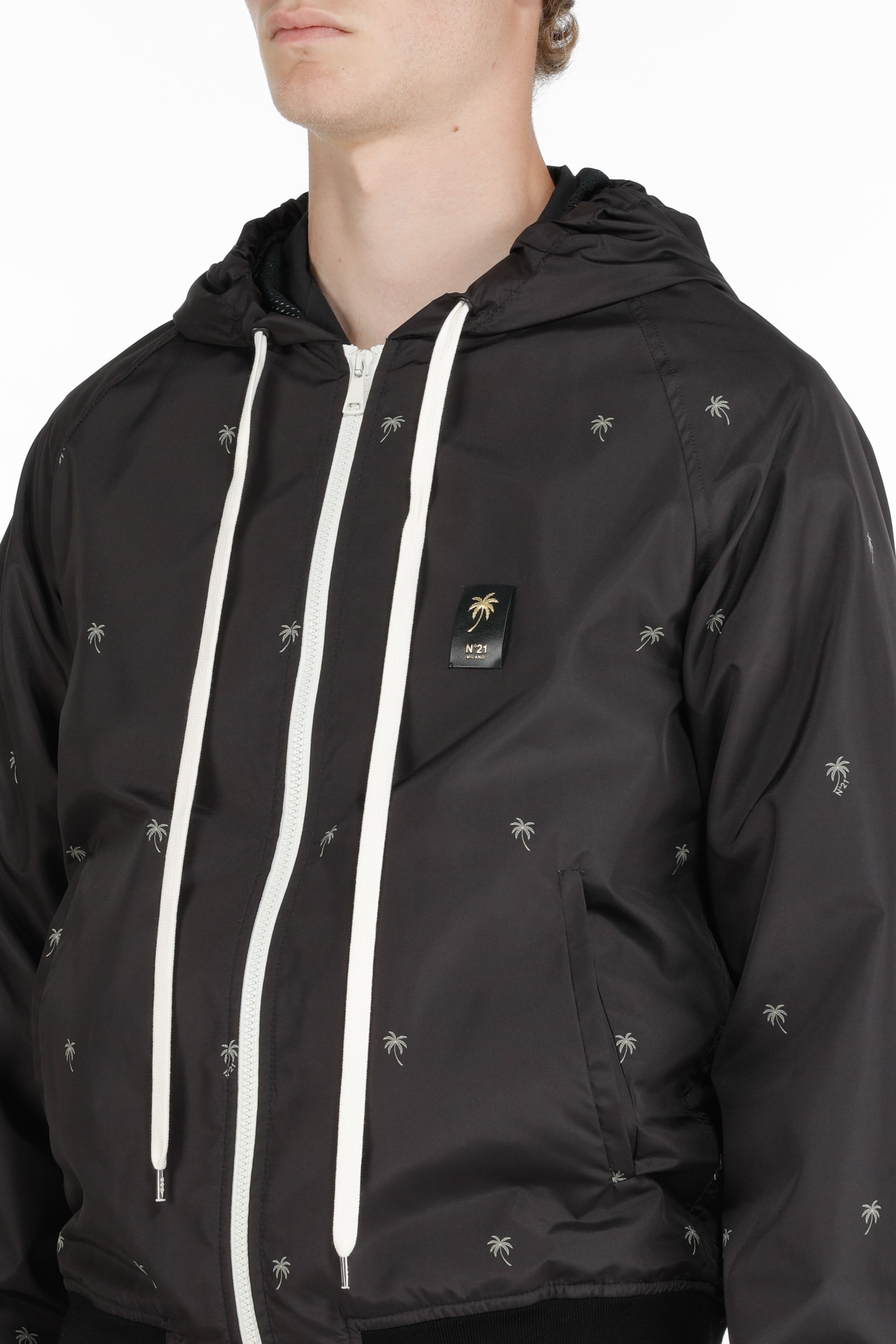PALM TREE HOODED JACKET - 5