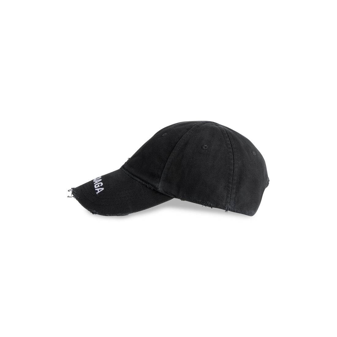 Balenciaga Cap in Black - 4