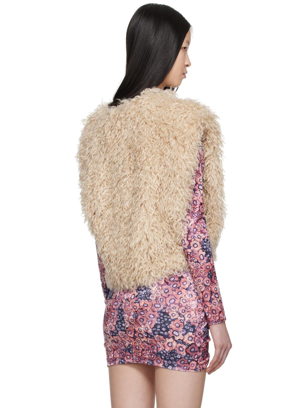 Off-White Florana Faux-Fur Vest - 3